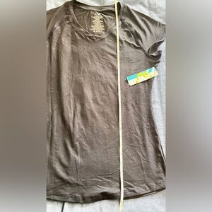 Black Short Sleeve Women's Top